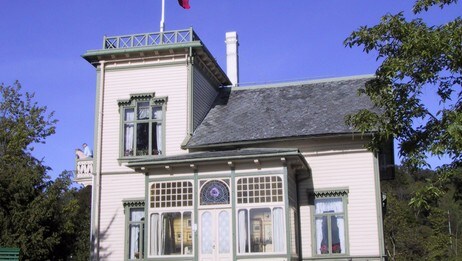Edvard Griegs hjem på Troldhaugen (Foto: Edvard Grieg Museum - Troldhaugen)