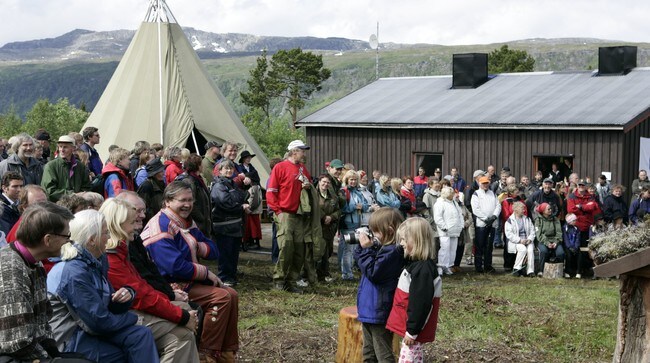 Åpning av Blåfjella / Skjækerfjella (Foto: Kallestad, Gorm/SCANPIX) Åpning av Blåfjella / Skjækerfjella (Foto: Kallestad, Gorm/SCANPIX)
