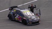 Ny nedtur for Petter Solberg - Etter imponerende kjøring i går var Petter Solberg en av favoritten til å vinne helgens EM runde på Lånkebanen. Men et uhell i det tredje heatet ødela moroa for Solberg. Foto/redigering: Morten Andersen