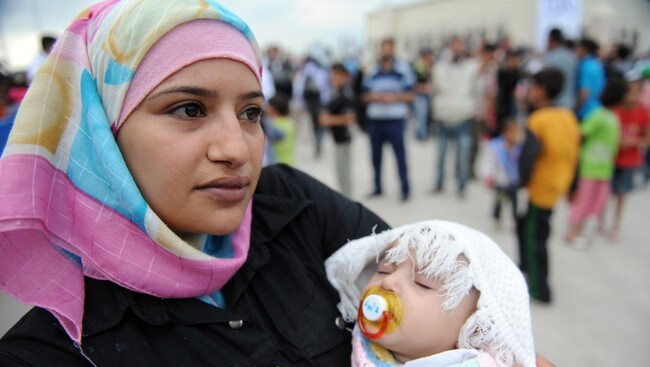 TURKEY-SYRIA-REFUGEE-UNREST (Foto: STR/Afp) TURKEY-SYRIA-REFUGEE-UNREST (Foto: STR/Afp)