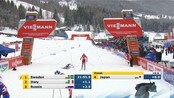 Langrennsgutta kvalifiserte seg ikke - De norske langrennsgutta klarte ikke å kvalifisere seg til finalen i lagsprinten i dag. Kommentatorer: Jann Post og Torgeir Bjørn.
