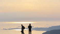 Utsikt mot Lofoten fra Trollfjellet