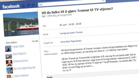 Hurtigrutegruppe på Facebook Hurtigrutegruppe på Facebook
