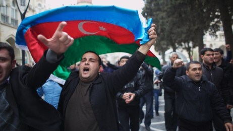 Azerbaijan Opposition Protest (Foto: Ilkin Huseynov/Ap) Azerbaijan Opposition Protest (Foto: Ilkin Huseynov/Ap)