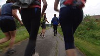 Joggere (Foto: Geir Randby/NRK)