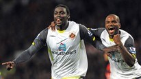 Kenwyne Jones og Darren Bent (Foto: PAUL ELLIS/AFP) Kenwyne Jones og Darren Bent (Foto: PAUL ELLIS/AFP)