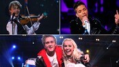 Alexander Rybak, Omer Bhatti, Bjørn Johan Muri og Venke Knutson (NRK/Scanpix)