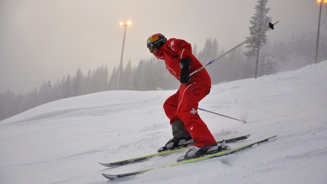 Åpen bakke på Kvitfjell (Foto: Kvitfjell alpinanlegg)