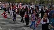 Barnetoget i Levanger - Barnetoget i Levanger 17. mai 2013.