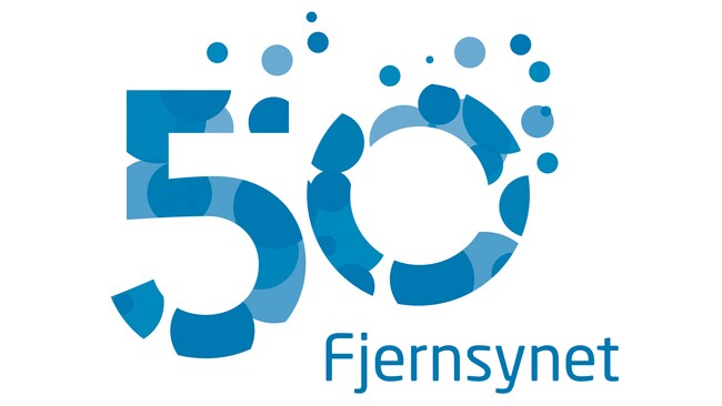 Logo Fjernsynet 50 år Logo Fjernsynet 50 år