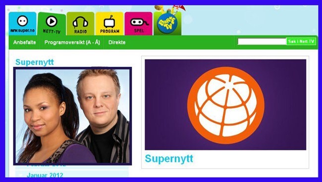 Supernytt (Foto: Ole Kaland/NRK) Supernytt (Foto: Ole Kaland/NRK)