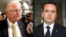 Carl I. Hagen og Stian Berger Røsland (Foto: Gorm Kallestad/Scanpix, Anette Holth Hansen/NRK) Carl I. Hagen og Stian Berger Røsland (Foto: Gorm Kallestad/Scanpix, Anette Holth Hansen/NRK)