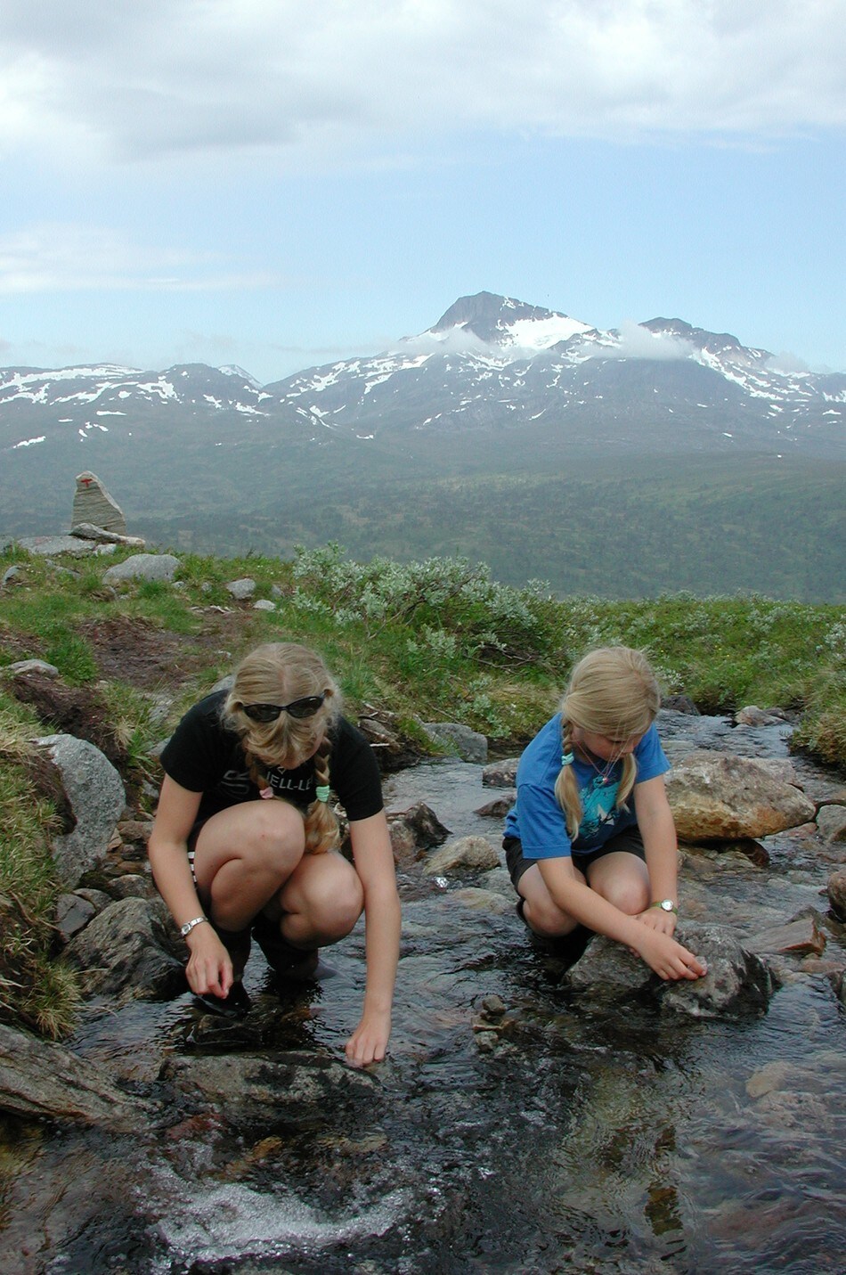På veg over Geithetta, på ruta mellom Trollheimshytta og Jøldalshytta