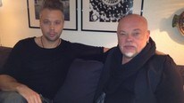 Regissør Finn-Erik Rognan og Skuespiller Sven Henriksen (Foto: Nils John Porsanger/NRK)