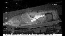 Helikopterbilde av terrormistenkt i Boston (Foto: Massachusetts State Police) Helikopterbilde av terrormistenkt i Boston (Foto: Massachusetts State Police)