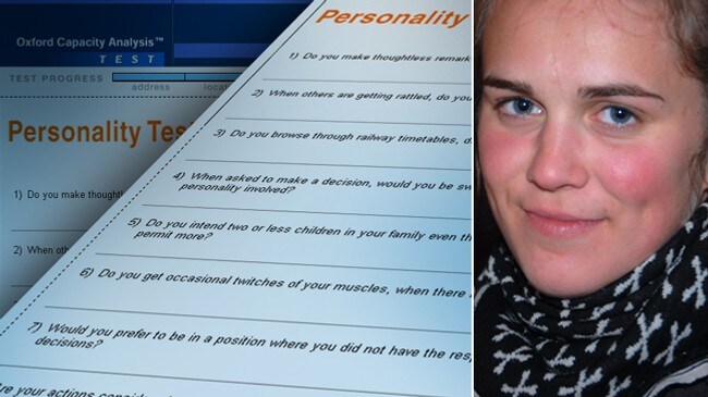 Scientologitest, Kaja Bordevich Ballo (Foto: Grafikk: NRK) Scientologitest, Kaja Bordevich Ballo (Foto: Grafikk: NRK)