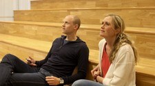 Unni Gimse og Lars Ustad (Foto: Unni Eikeseth, NRK) Unni Gimse og Lars Ustad (Foto: Unni Eikeseth, NRK)