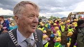 Ordfører: - Den største dagen i mitt liv - Det første spadetaket for Stjørdals kulturhus ble tatt i dag. Ordfører Johan Arnt Elverum er stoltest av alle. 