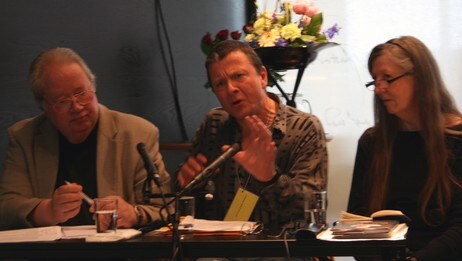 Knut Borge, Lars Nilsen og Elin Svenneby i Studio Sokrates (Foto: Studio Sokrates, NRKP2)