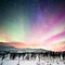 Nordlys over Mo i Rana.