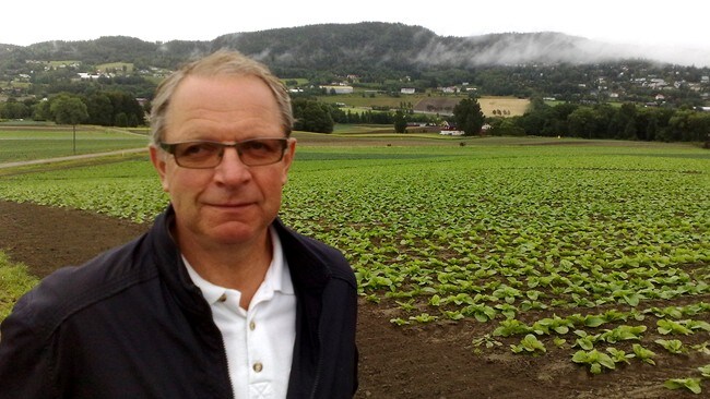 Bonde Erik Sørum (Foto: Carsten Øhrn/NRK)
