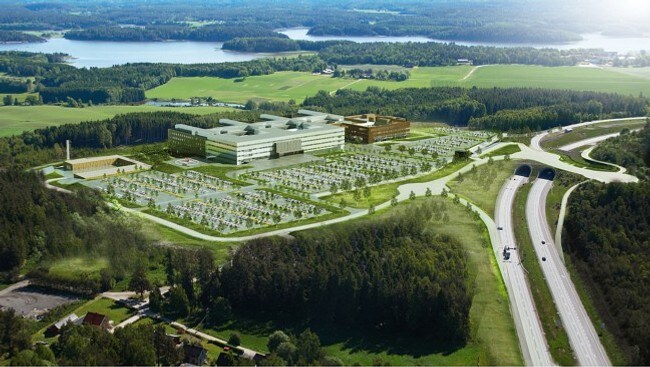 Skisse av det nye Sykehuset Østfold (Foto: Arkitektgruppen Nytt østfoldsykehus) Skisse av det nye Sykehuset Østfold (Foto: Arkitektgruppen Nytt østfoldsykehus)