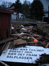 Kaos etter Dagmar i Ålesund (Foto: Eldar Rogne) Kaos etter Dagmar i Ålesund (Foto: Eldar Rogne)