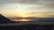 Første solglimt i Tromsø 22. januar 2010 (NRK)