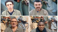Fire franske gisler som ble kidnappet i Niger i 2010 (Foto: -/Afp) Fire franske gisler som ble kidnappet i Niger i 2010 (Foto: -/Afp)