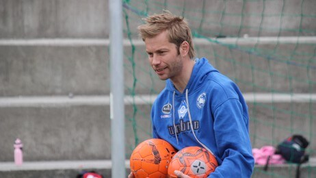 Karl Oskar Fjørtoft, trenar Fortuna Ålesund (Foto: Arne Flatin/NRK) Karl Oskar Fjørtoft, trenar Fortuna Ålesund (Foto: Arne Flatin/NRK)