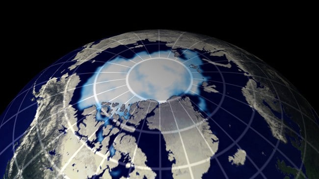 Nordpolen (Foto: NASA)