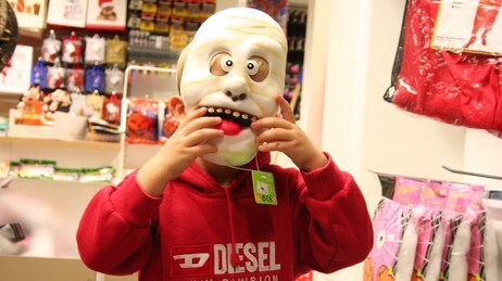 Halloween-feiring i Bodø (Foto: Susanne Lysvold/NRK)