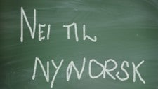 Nei til nynorsk (Foto: Scanpix/SCANPIX) Nei til nynorsk (Foto: Scanpix/SCANPIX)