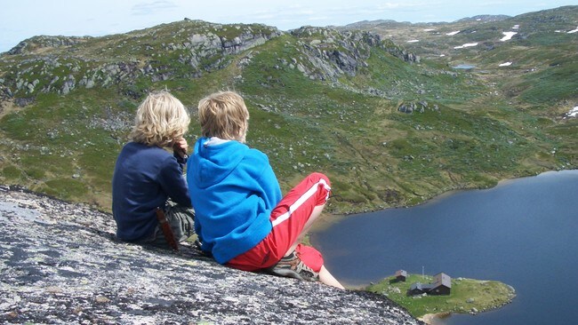Ved Øyuvsbu (Stavanger Turistforening)