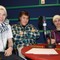Kárášjoga nuoraidskuvlla oahppit studios. Gergosat gilvalit! Gurut bealde: Ole Mathis Nedrejord, Jan Egil Høgden, Peder Mathias Teigmo.