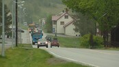 Kontrollerte trafikken på riksvei 705 - Ekstremværet sør i landet skapte store utfordringer for folk i Selbu og Tydal i dag. Veien gjennom kommunene var én av to mulige alternativer for bilister som skulle mellom Østlandet og Trøndelag.