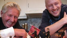Sigve Solberg og Ola Hiis Bergh (Foto: Knut Knudsen Eigeland/NRK)