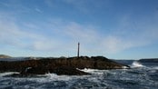 Skjæret ''Bispen'' - Det farlige skjæret Bispen vest for Lindesnes.
