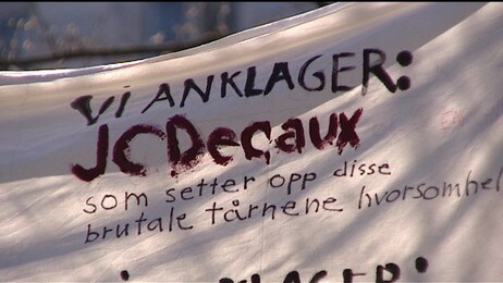 JCDecaux (Foto: Vegard Lien/NRK)