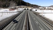 E18 ved Askim (Foto: Morten Strøm)