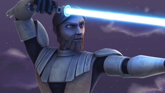 Obi-Wan Kenobi i 'Star Wars: The Clone Wars'. (Foto: Foto/Copyright: © Lucasfilm Ltd. & TM. All rights reserved.) Obi-Wan Kenobi i 'Star Wars: The Clone Wars'. (Foto: Foto/Copyright: © Lucasfilm Ltd. & TM. All rights reserved.)
