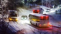 Trafikkaos på Bønes (Foto: Pål Bentdal)