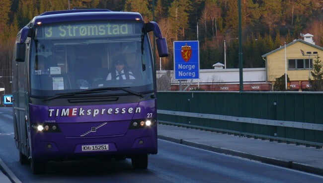 Timekspressen (Foto: Rainer Prang/NRK) Timekspressen (Foto: Rainer Prang/NRK)
