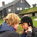 Klar for riding ved Sandhaug