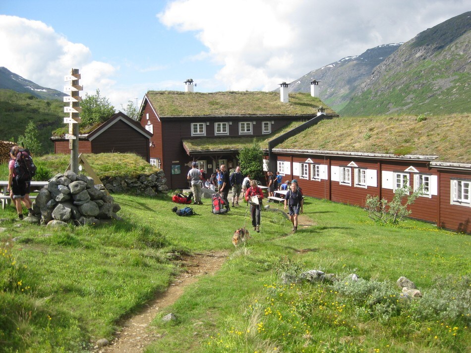 Klare til avgang fra Skogadalsbøen