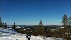 Fra toppen av Kleiva
