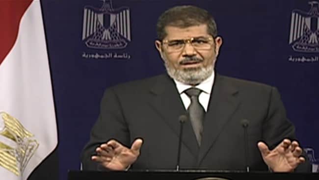 Mohammed Morsi (Photo: Egyptian State Television / AP Photo)