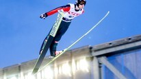 Anders Jacobsen i Holmenkollen (Foto: Kyrre Lien/Scanpix)