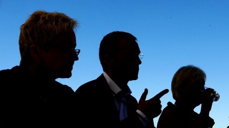 Liv Signe Navarsete, Jens Stoltenberg og Kristin Halvorsen (Foto: Falch, Knut/SCANPIX)