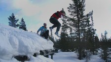 Påskekos på hytta. (Foto: Liv Ø. Kornerud)